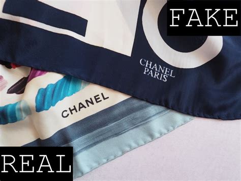 chanel scarves real or fake|authentic chanel scarf.